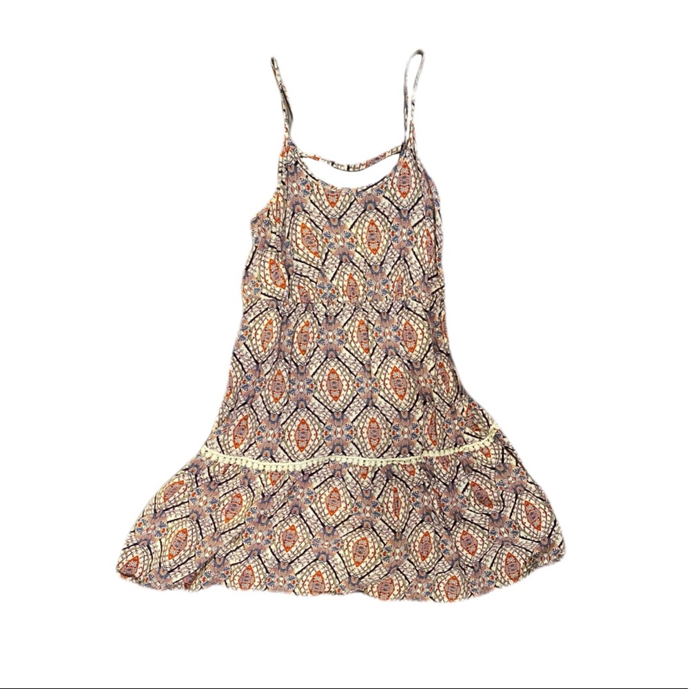 East Indian Pattern Summer Dress Size S/P